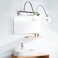 Gekrümmte LED-Wandleuchte | 2 oder 3 Lampen | Metall | Acryl | Elegant-Luzern Mode