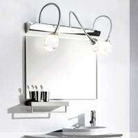 Gekrümmte LED-Wandleuchte | 2 oder 3 Lampen | Metall | Acryl | Elegant-3 Lampen-Weiß Licht-40cm-Luzern Mode