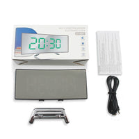 Wecker | Digital LED Gebogen Einzigartig Vielseitig Langlebig USB Snooze-Luzern Mode