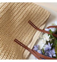 SEO-freundlicher Titel: Damen Handtasche aus Stroh - Sommer Strandtasche-Luzern Mode