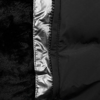 Damen Winterjacke | Fleece-Futter | Wasserdicht | Reißverschluss | Lang | Kapuze-Luzern Mode