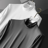Herren Rollkragenpullover Slim Fit für Büro und Freizeit-Luzern Mode
