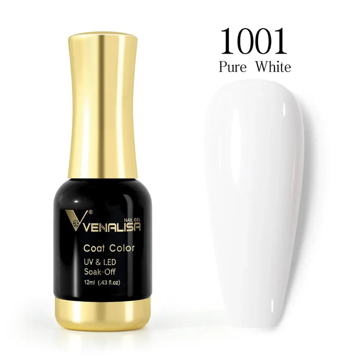 Nagellack | UV Gel Luxus Vollständig Deckend Glänzend Effen Stilvoll-1001-Luzern Mode