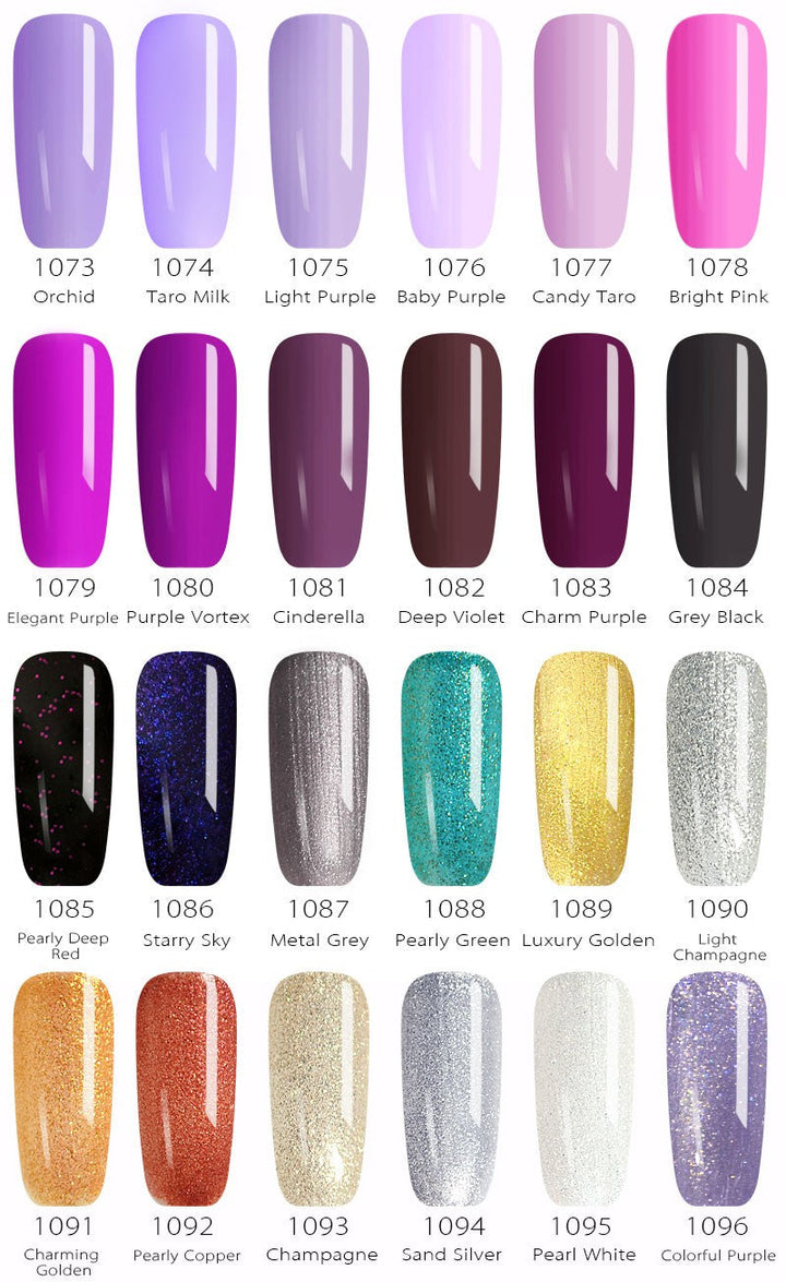 Nagellack | UV Gel Luxus Vollständig Deckend Glänzend Effen Stilvoll-Luzern Mode
