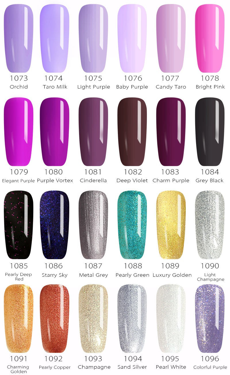 Nagellack | UV Gel Luxus Vollständig Deckend Glänzend Effen Stilvoll-Luzern Mode