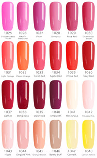 Nagellack | UV Gel Luxus Vollständig Deckend Glänzend Effen Stilvoll-Luzern Mode