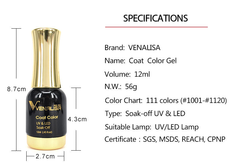 Nagellack | UV Gel Luxus Vollständig Deckend Glänzend Effen Stilvoll-Luzern Mode