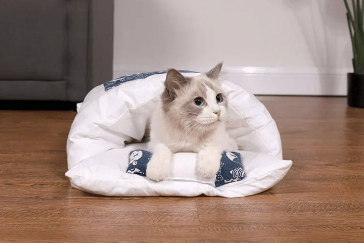 Katzenschlafsack | Komfortabel Warm Langlebig Sicher Waschbar Beruhigend-Luzern Mode