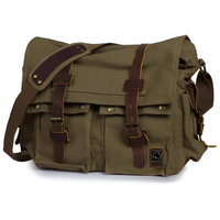 Hochwertige Canvas Reisetasche mit Lederakzenten-Luzern Mode