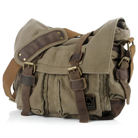 Hochwertige Canvas Reisetasche mit Lederakzenten-Luzern Mode
