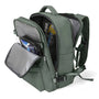 Reiserucksack mit Laptopfach und USB-Anschluss, 40L-Grün-Luzern Mode