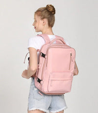 Reiserucksack mit Laptopfach und USB-Anschluss, 40L-Luzern Mode