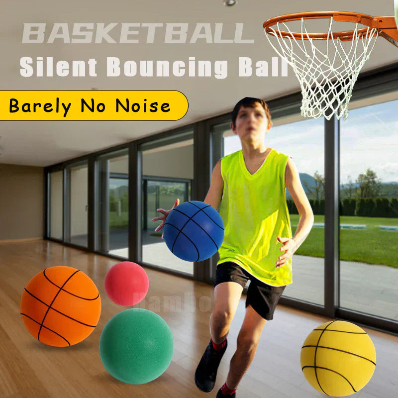 Flüsterleiser Basketball für geräuschfreie Übungseinheiten & Spaß-Luzern Mode