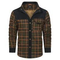 Herren Fleecejacke mit Teddyfutter für kalte Tage-Luzern Mode