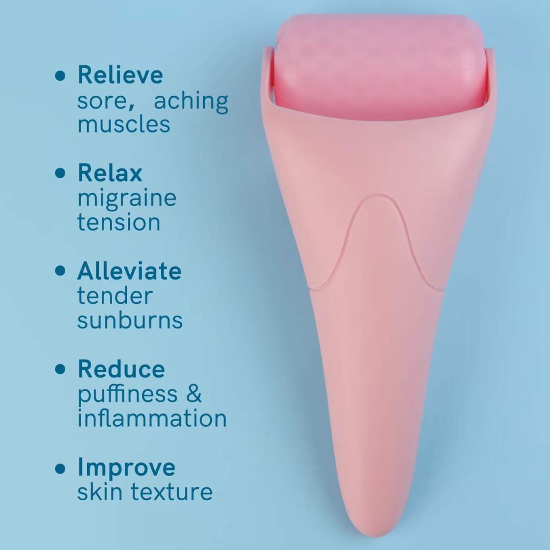 Gesichtsroller | Kühlend Anti-Falten Hautpflege Verjüngend Kompakt-Luzern Mode