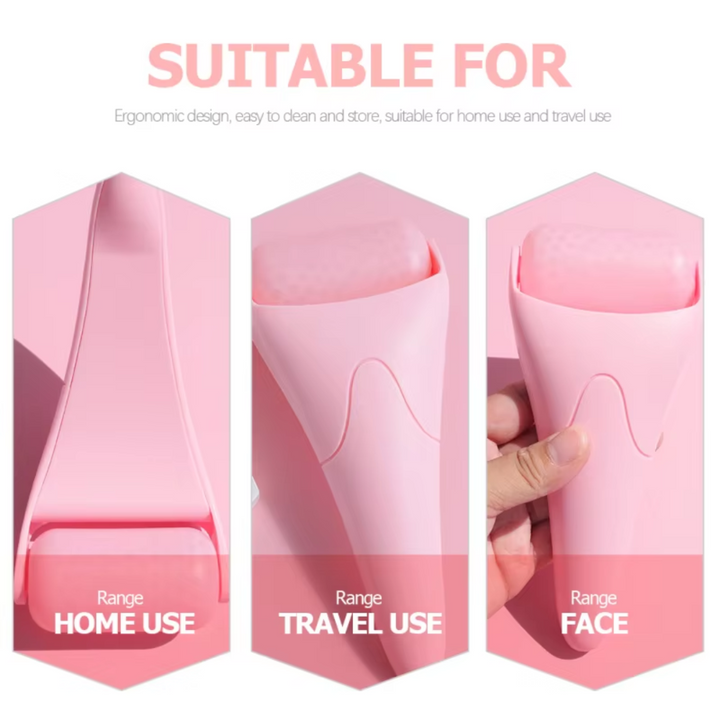Gesichtsroller | Kühlend Anti-Falten Hautpflege Verjüngend Kompakt-Luzern Mode