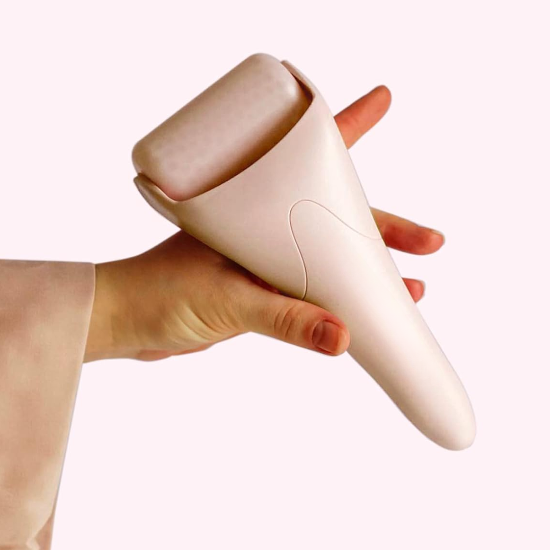 Gesichtsroller | Kühlend Anti-Falten Hautpflege Verjüngend Kompakt-Beige-Luzern Mode