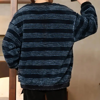 Herren Strickpullover mit Streifenmuster für Herbst/Winter-Luzern Mode