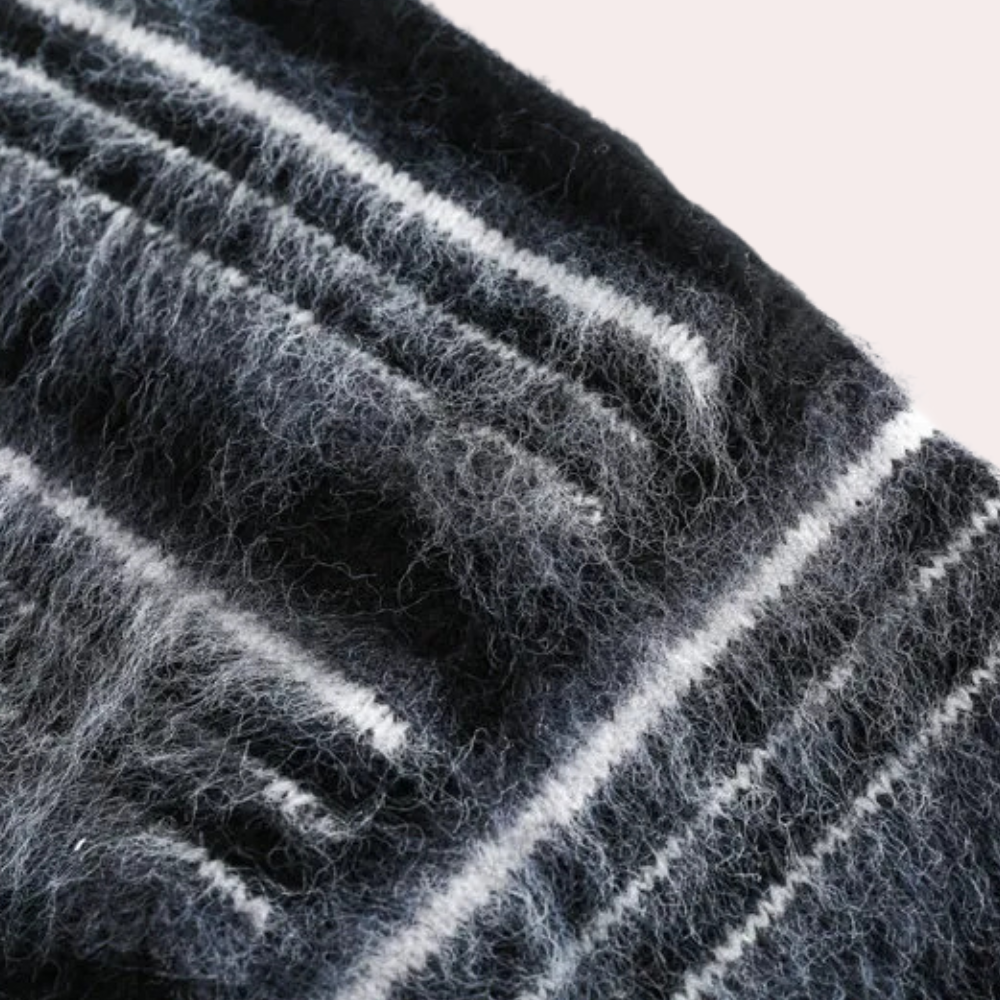 Herren Strickpullover mit Streifenmuster für Herbst/Winter-Luzern Mode
