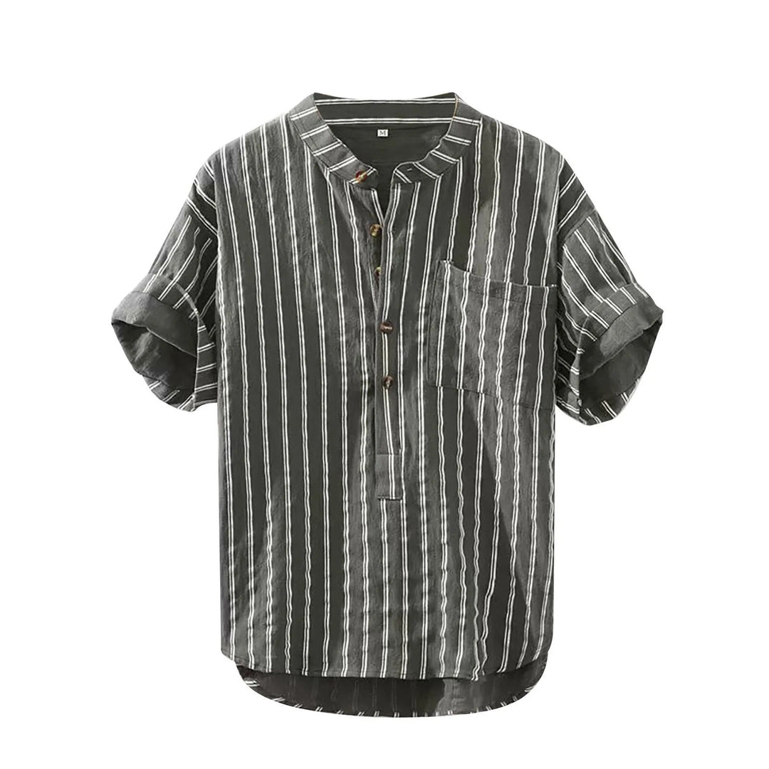 Gestreiftes Herren Sommerhemd – Jesse