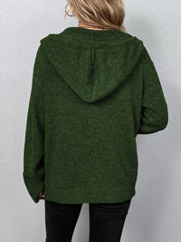 Damen Strickjacke mit Knöpfen - Bequemer Cardigan Look-Luzern Mode