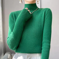 Damen Rollkragenpullover aus Kaschmir für Herbst/Winter-Luzern Mode