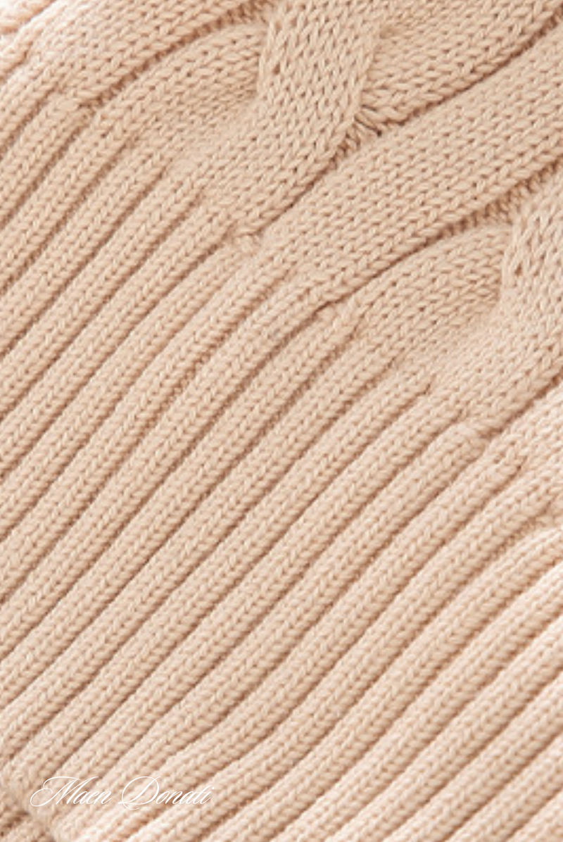 Strickpullover Damen - Weicher Zopfmuster Pullover kaufen-Luzern Mode