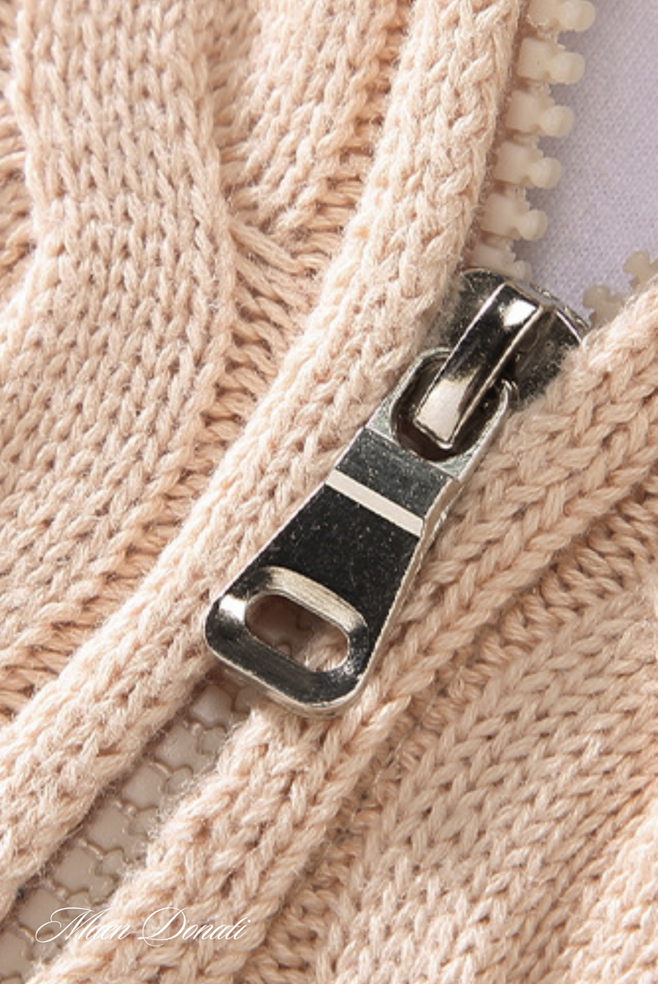 Strickpullover Damen - Weicher Zopfmuster Pullover kaufen-Luzern Mode