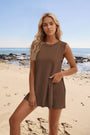 Gestricktes Damen Sommerkleid mit Bootsausschnitt – Romée
