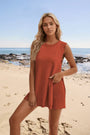 Gestricktes Damen Sommerkleid mit Bootsausschnitt – Romée