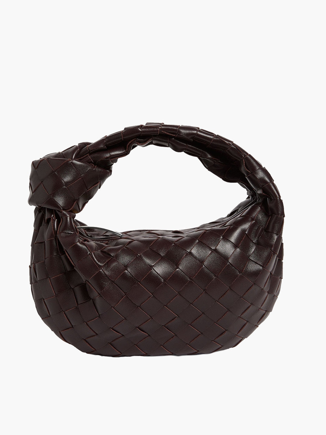 Gewebte Handtasche Damen - Modische Schultertasche kaufen-Kaffee-Luzern Mode