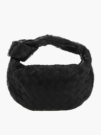 Gewebte Handtasche Damen - Modische Schultertasche kaufen-Schwarz-Luzern Mode