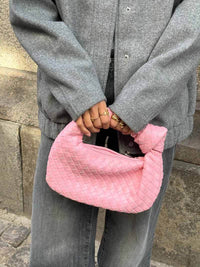 Gewebte Handtasche Damen - Modische Schultertasche kaufen-Luzern Mode