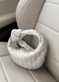 Gewebte Handtasche Damen - Modische Schultertasche kaufen-Luzern Mode