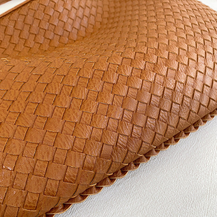Gewebte Damenhandtasche aus Leder - Stilvolle Hobo Bag-Luzern Mode
