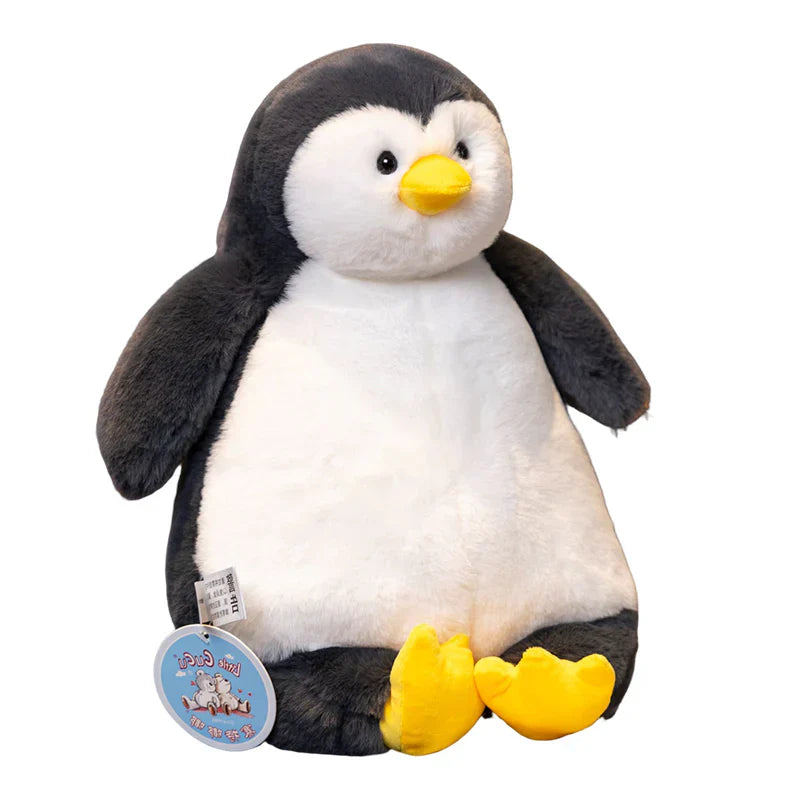 Gewichtetes Tierkuscheltier | Beruhigend Weich Vielseitig Langlebig Warm-Pinguin-45cm(0.5kg)-Luzern Mode
