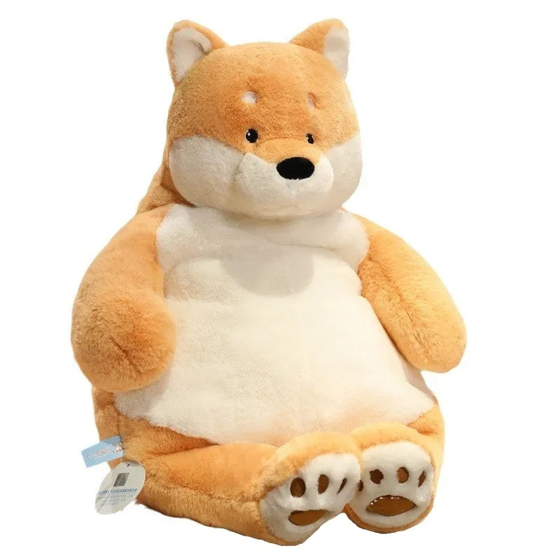 Gewichtetes Tierkuscheltier | Beruhigend Weich Vielseitig Langlebig Warm-Shiba Inu-45cm(0.5kg)-Luzern Mode