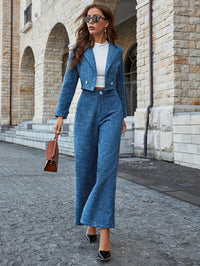Eleganter Damen Hosenanzug für Büro und Business Meetings-Luzern Mode