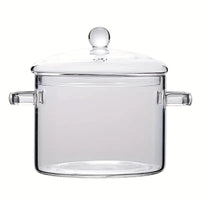 Glas-Kochtopf | Transparent Vielseitig Langlebig Geräumig Hitzebeständig-Luzern Mode