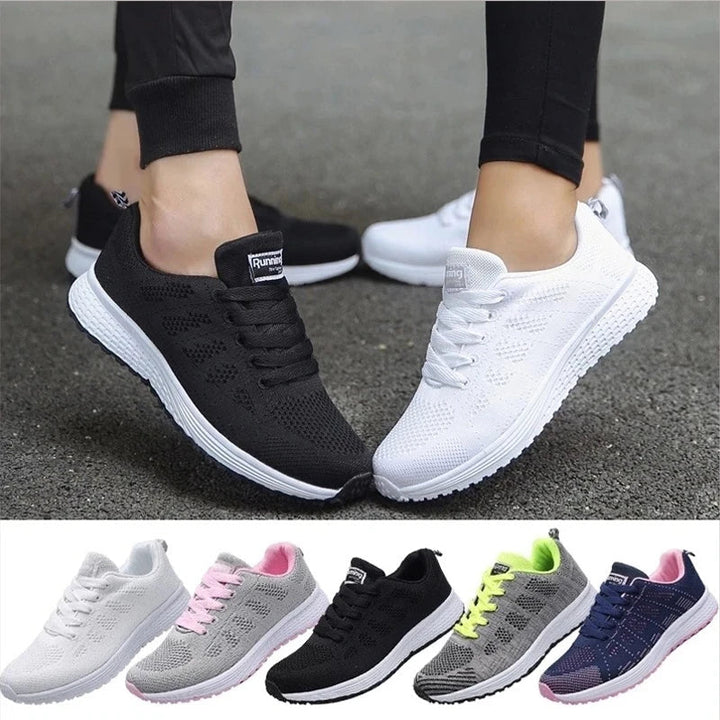 Damen Sneaker für Alltag und Sport - Bequeme Laufschuhe-Luzern Mode