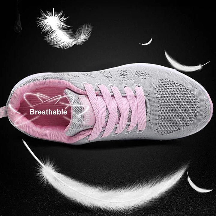 Damen Sneaker für Alltag und Sport - Bequeme Laufschuhe-Luzern Mode