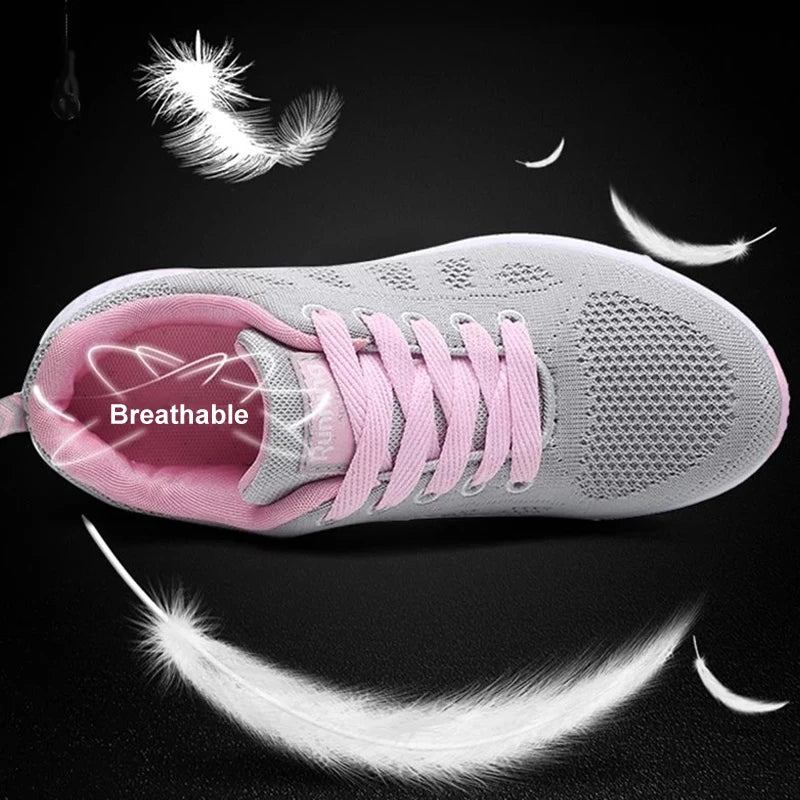 Damen Sneaker für Alltag und Sport - Bequeme Laufschuhe-Luzern Mode