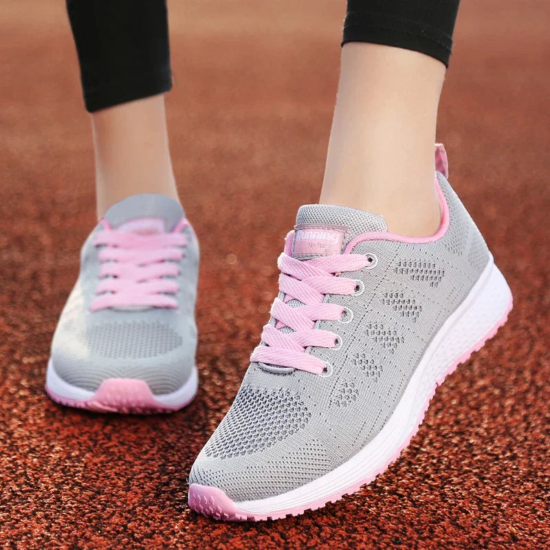 Damen Sneaker für Alltag und Sport - Bequeme Laufschuhe-Luzern Mode