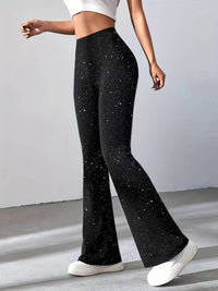 Damen Yogahose mit Sternenmuster - Bequeme Fitnesshose-Luzern Mode