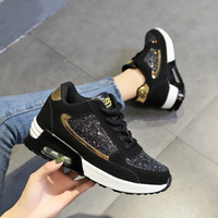 Damen Sneaker Atmungsaktiv Leicht Sport Laufschuhe-Luzern Mode