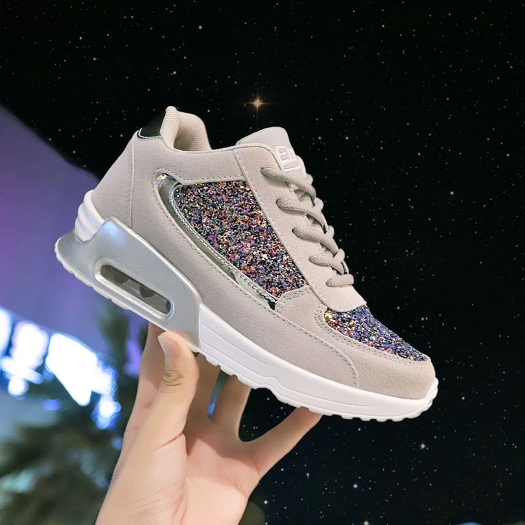 Damen Sneaker Atmungsaktiv Leicht Sport Laufschuhe-Luzern Mode