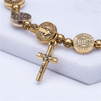 Armband für Damen und Herren | Gold | Silber | Christliches Kreuz-Luzern Mode