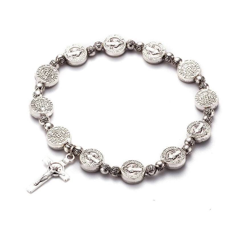 Armband für Damen und Herren | Gold | Silber | Christliches Kreuz-Silber-Luzern Mode