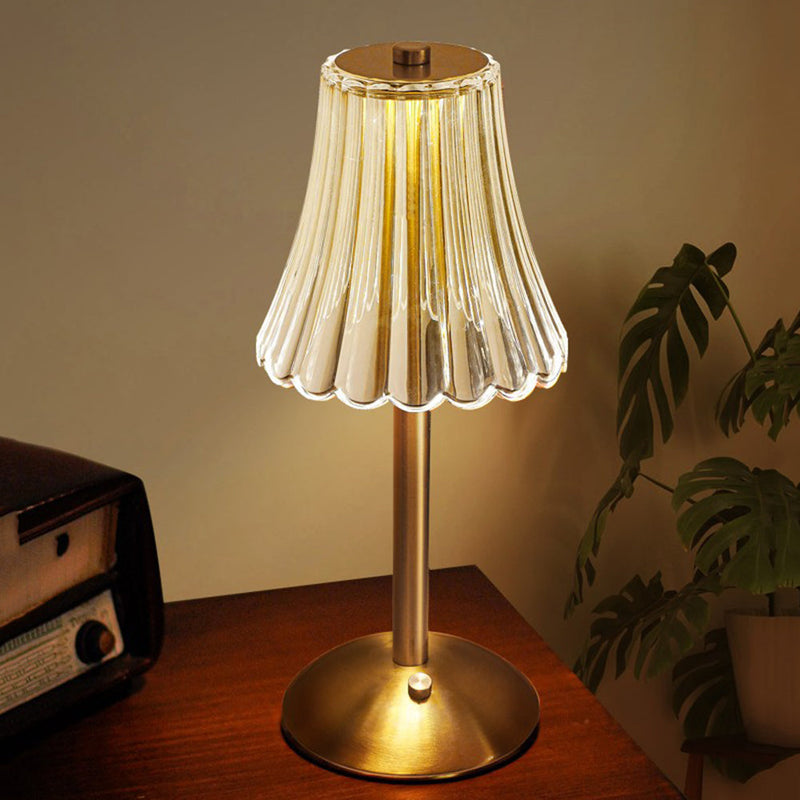 Kristall-Tischlampe | Gold | USB | Aufladbar | LED | 15W | Dimmbar-Luzern Mode