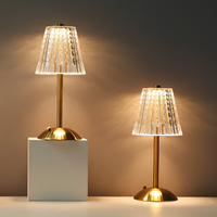 Kristall-Tischlampe | Gold | USB | Aufladbar | LED | 15W | Dimmbar-Luzern Mode